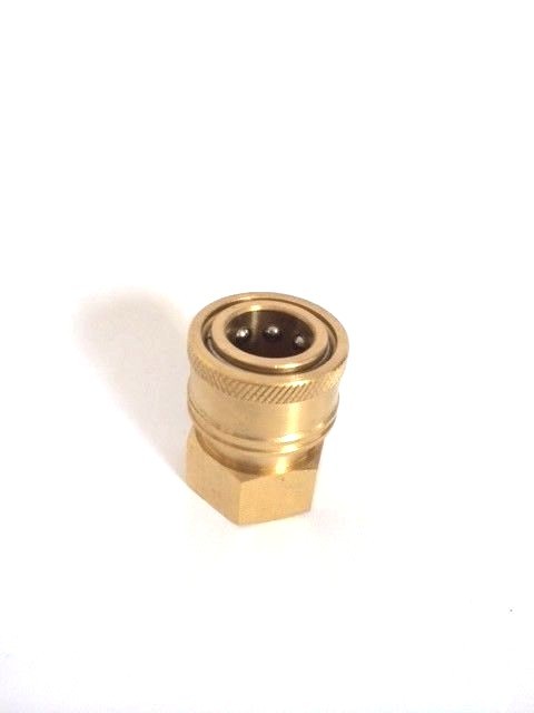 Pressure Washer 3/8" Female (NPT) Brass Quick Connect Coupler