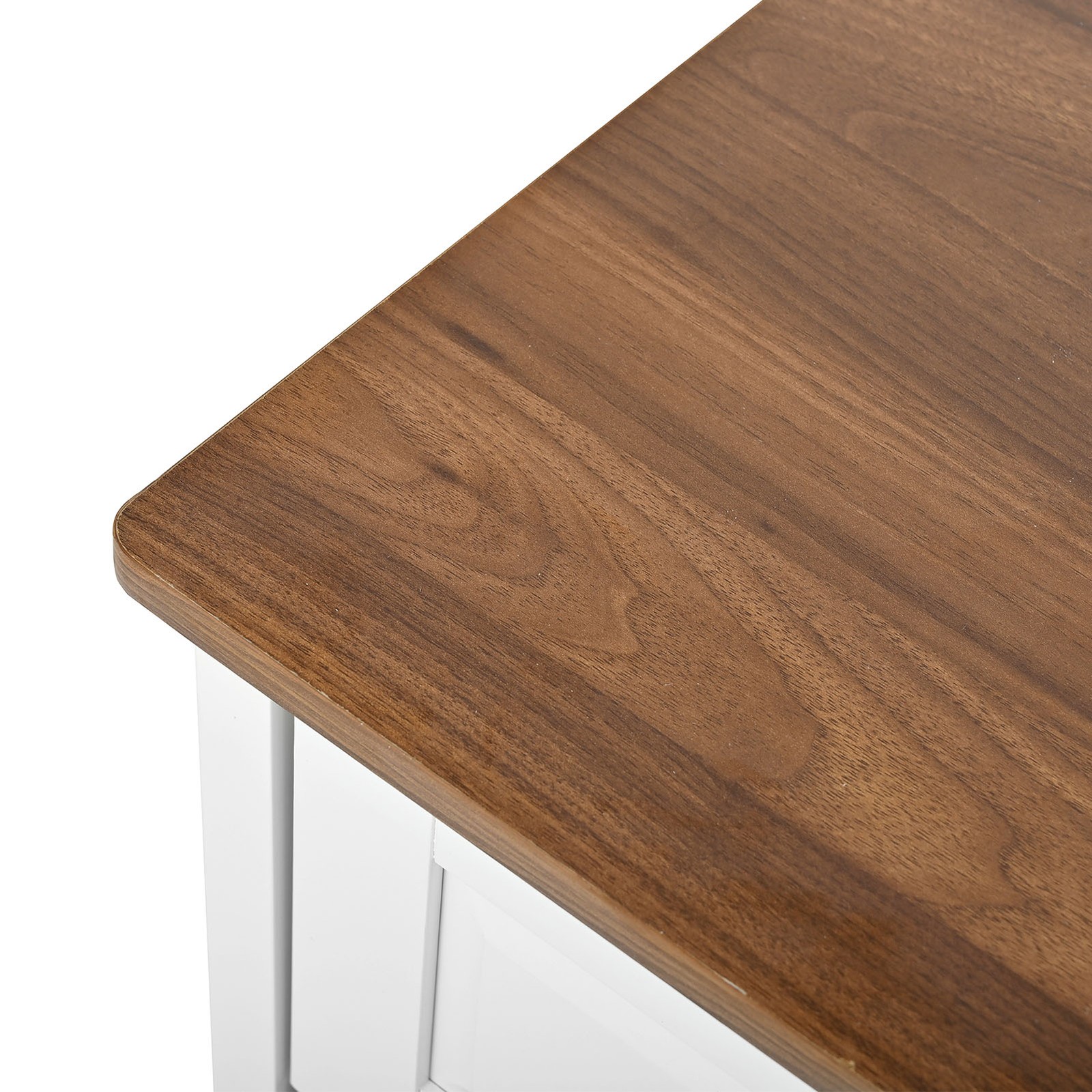 6 Storage Drawer Bedroom Wood Organizer Storage Furniture White