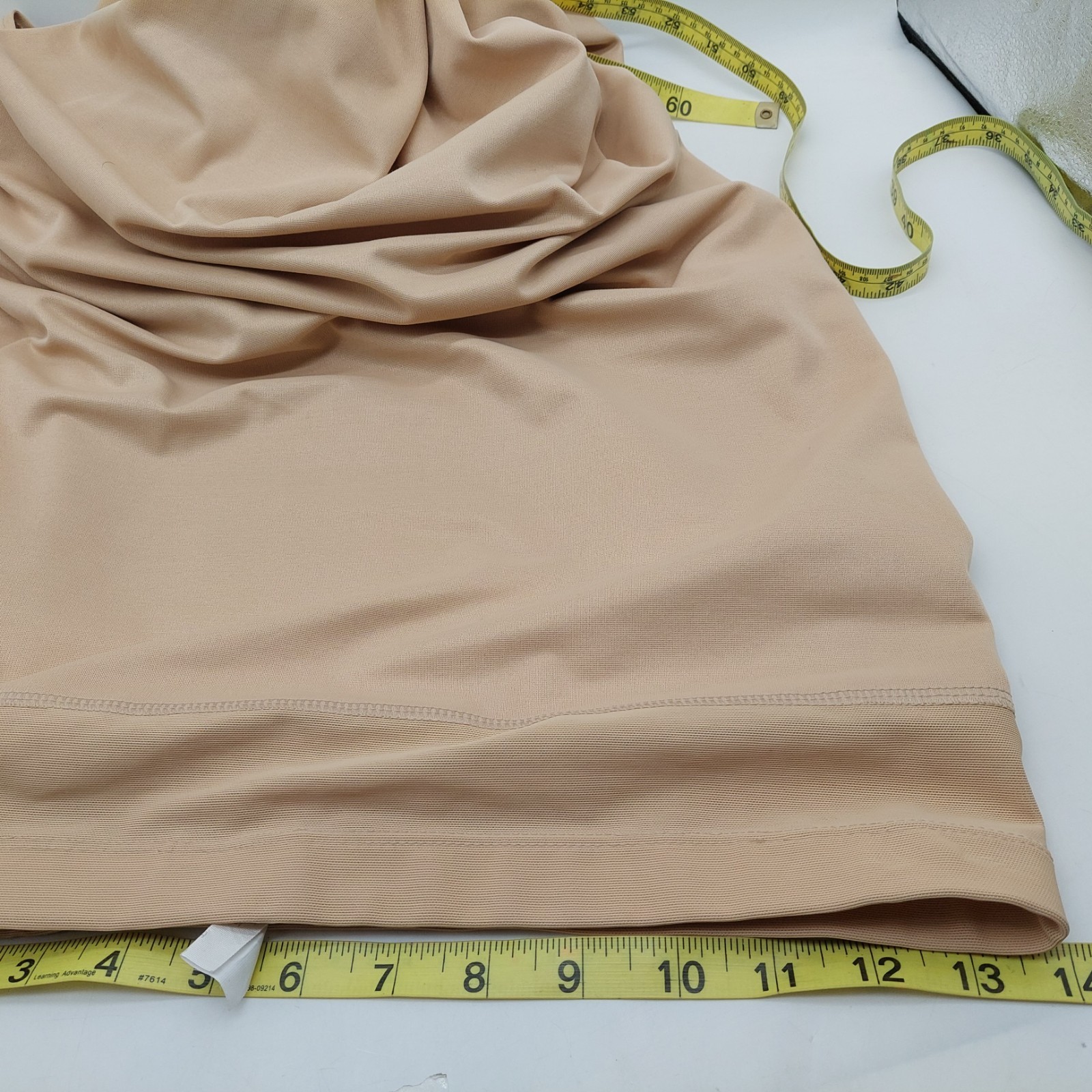 Merry Modes Size 33/34 Slip Amore Comform Slit Nude Shapewear Control Maxi