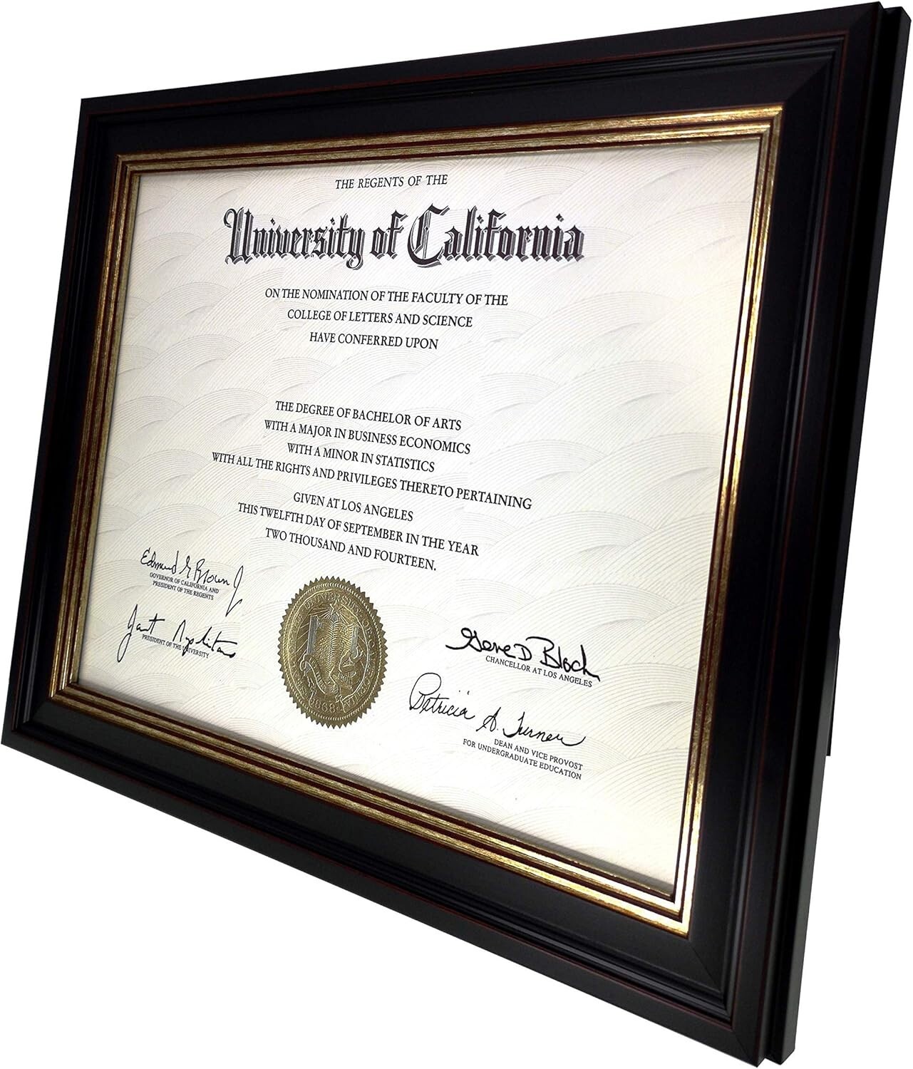 Luxurious Diploma Frame - Classic Design for Graduation/Diploma Frames 8.5x11
