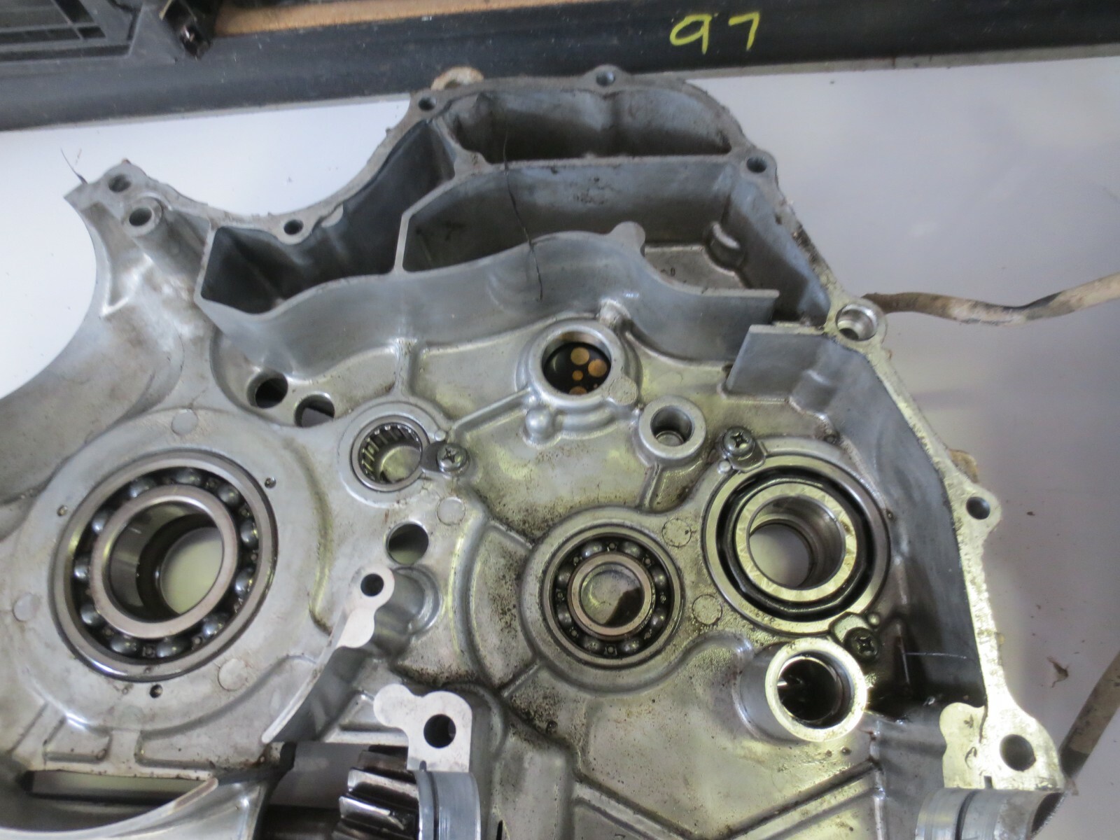 2007 Suzuki King Quad 700 4x4 ATV Used OEM Empty Engine Crankcase Crank Cases