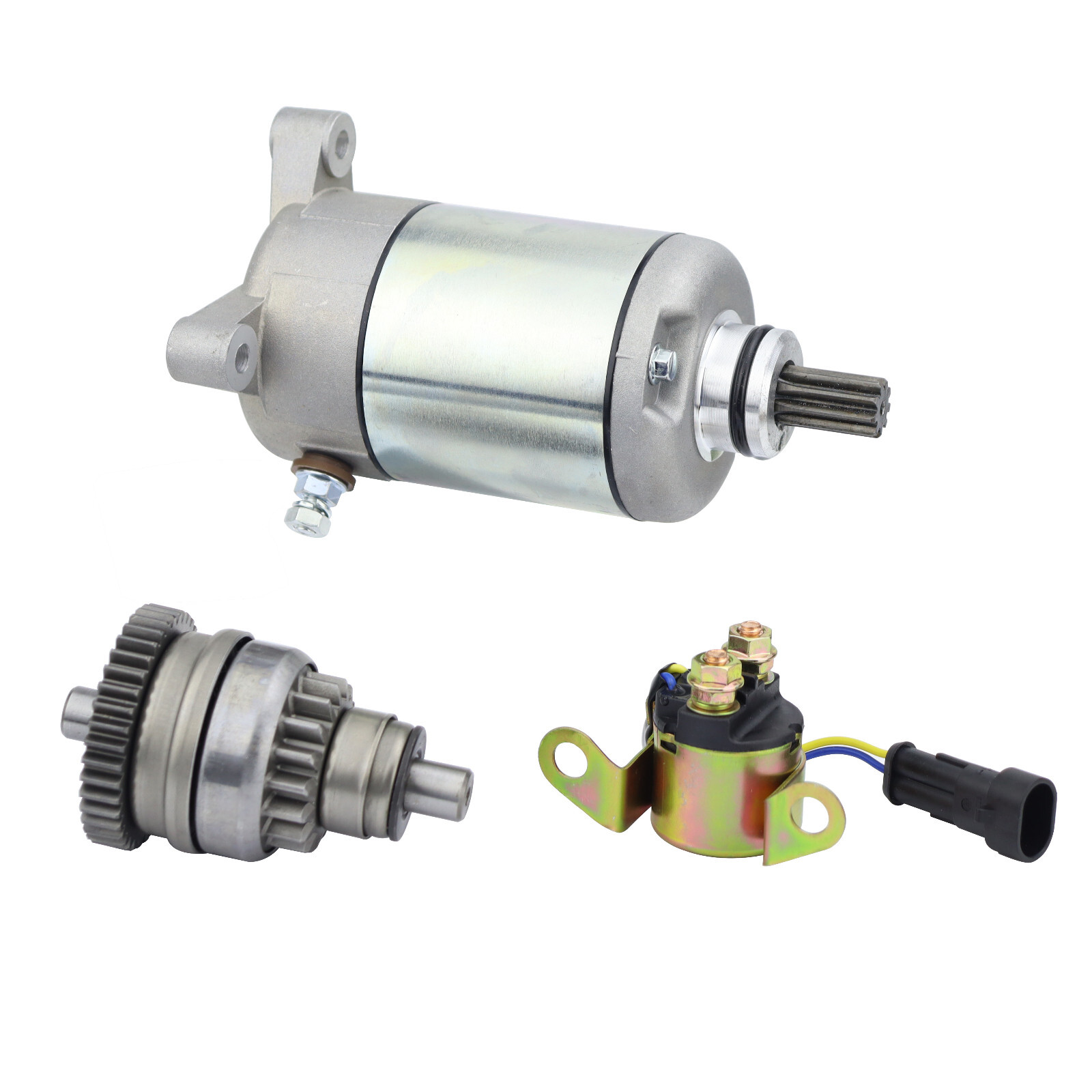 18645 Starter For Polaris Sportsman 500 2006-2012 3084981 with Relay and Bendix