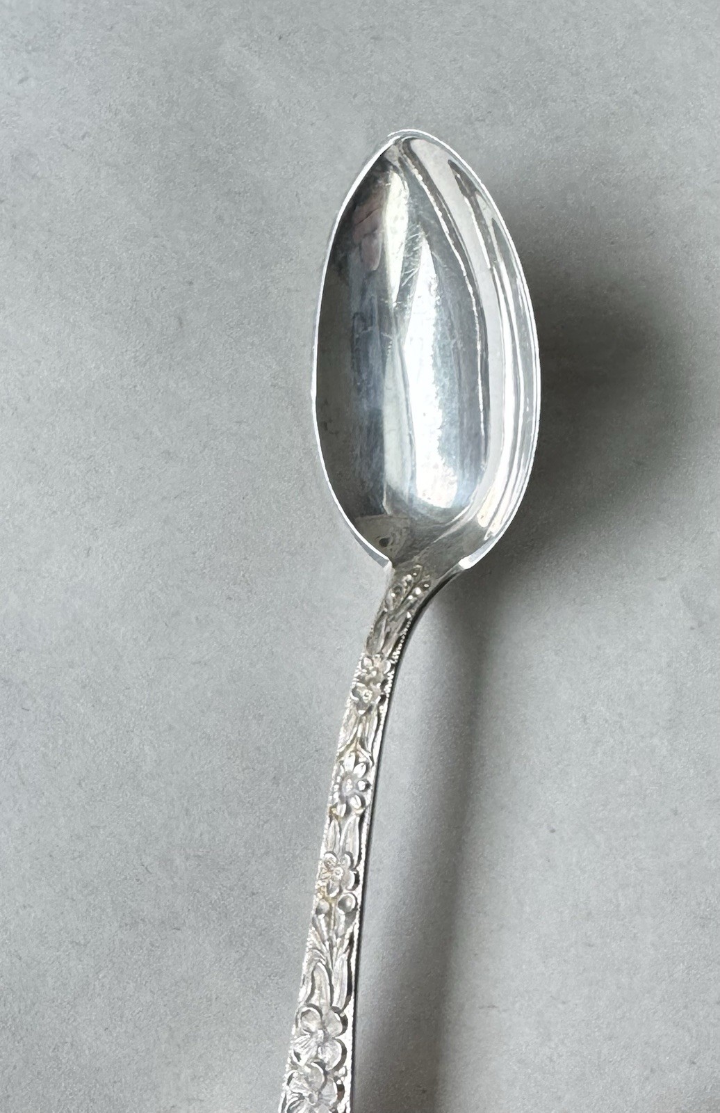 Vintage Kirk & Son Repoussé 4-Pc Place Setting Sterling Flatware Repousse