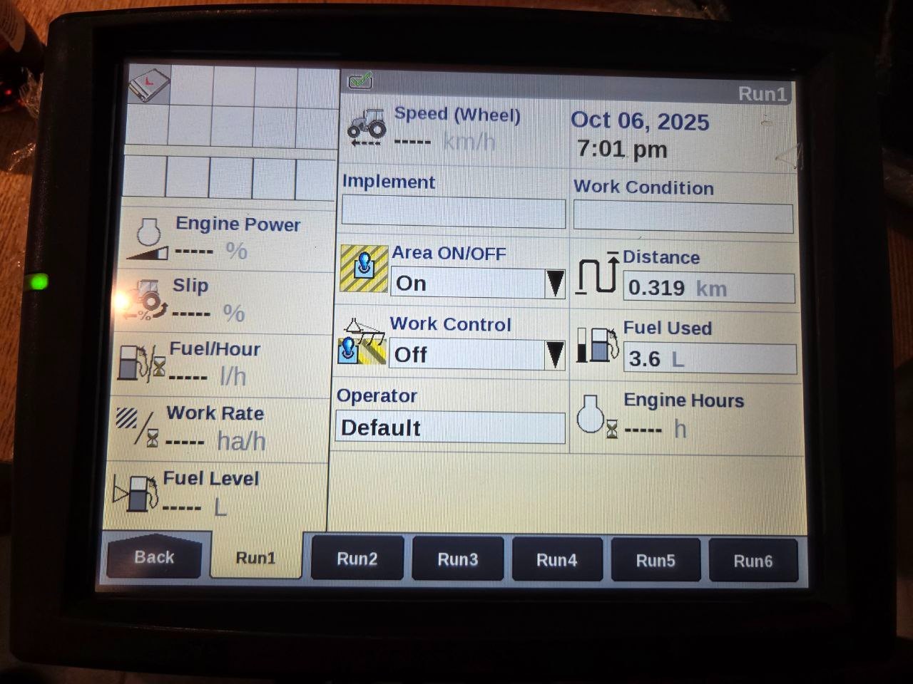 Display Pro700 Intelli Veiw IV Fred2 Pn 47932860 CNH Case & New Holland