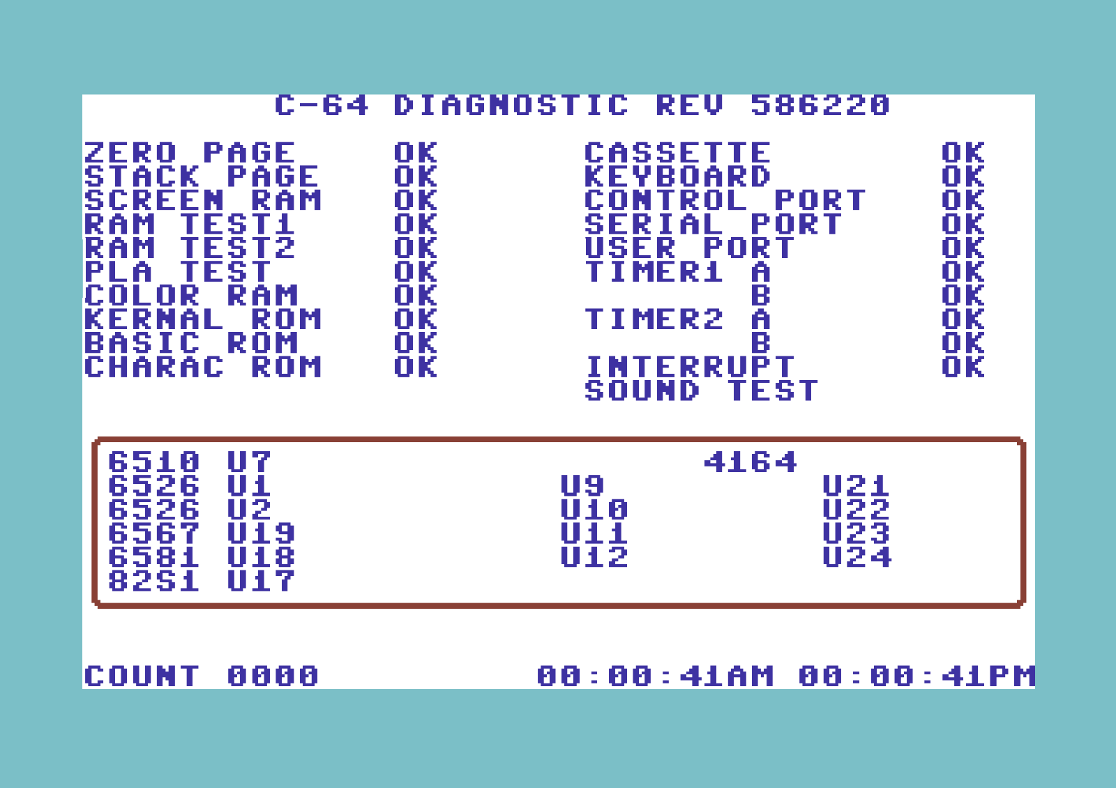 Commodore 64 / 128 6 in 1 Dead Test, Diagnostic and 1541 Tools - Versa64Cart USA