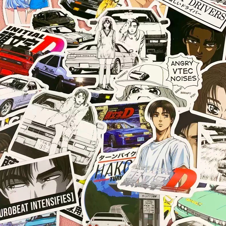 Initial D Stickers