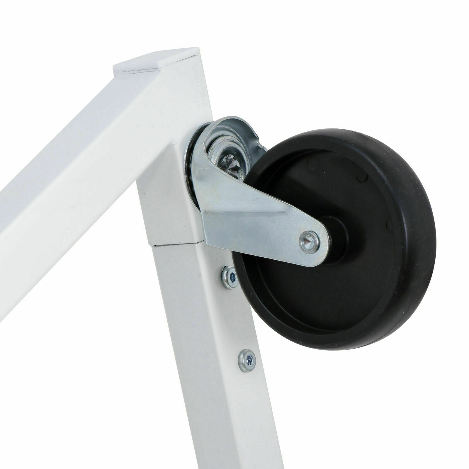 Heavy-Duty Commercial Garment Rack Rolling Z-Base Storage Clothing Shelving Rack