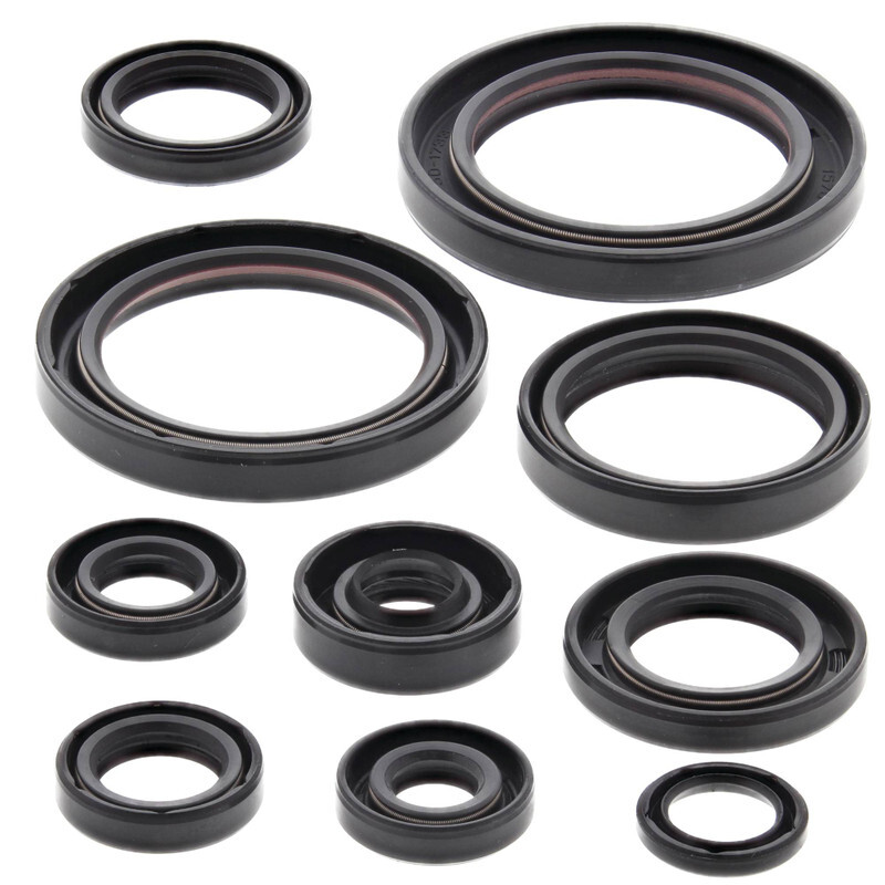 02-08 CRF450R CRF 450R SKF Engine Bearing Complete Bottom End Bearings Seals Kit