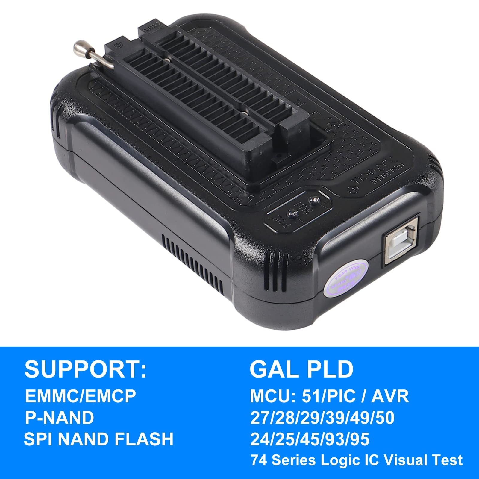 T48 TL866-3G Programmer Support 31000+ ICS for EPROM/MCU/SPI/Nor/NAND Flash/E...