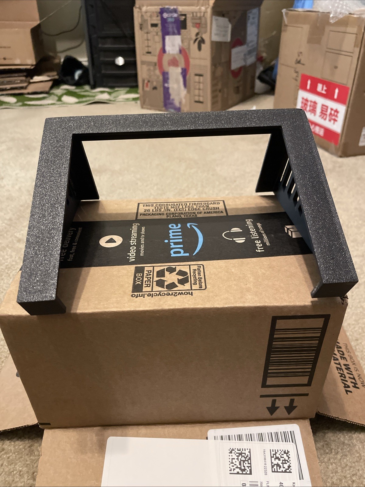 Mini Football Helmet Wall Display | 7.75” x 5.75” x 4” | Fits Original Packaging