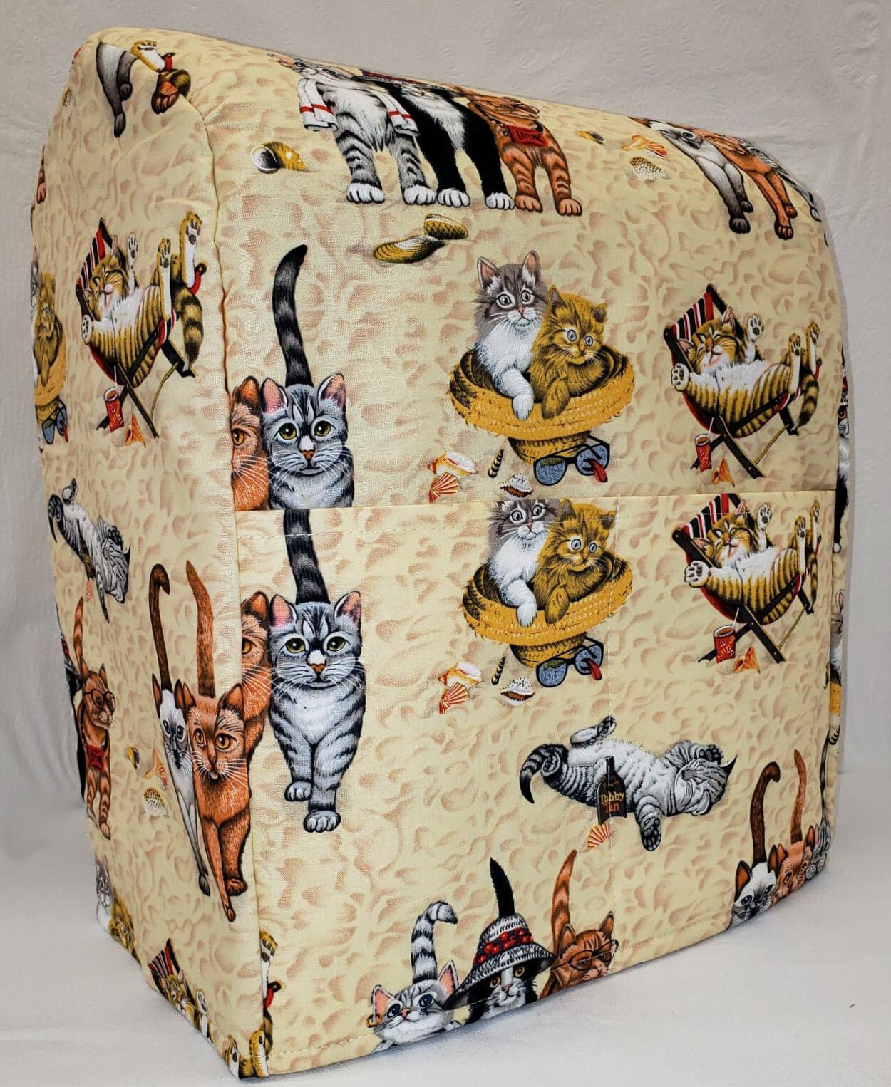 Beach Cats Cover Compatible with Kitchenaid Stand Mixer