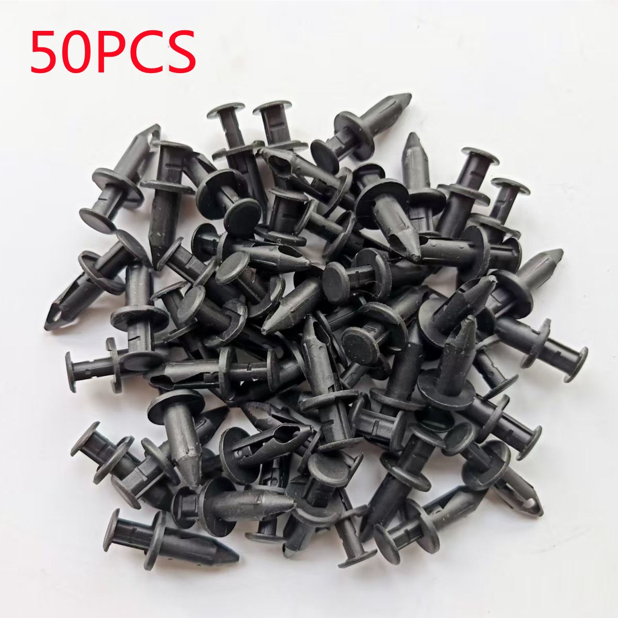 50 Clips Retainer Push Pin Splash Guard Body Panel Fender For Suzuki Z400 LTR450