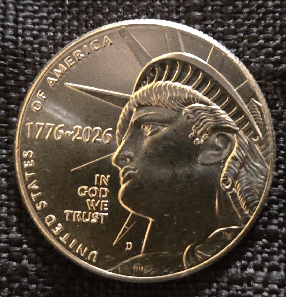 2026 D Enduring Liberty Half Dollar rolls. $10 Face Value. 20 Coins.