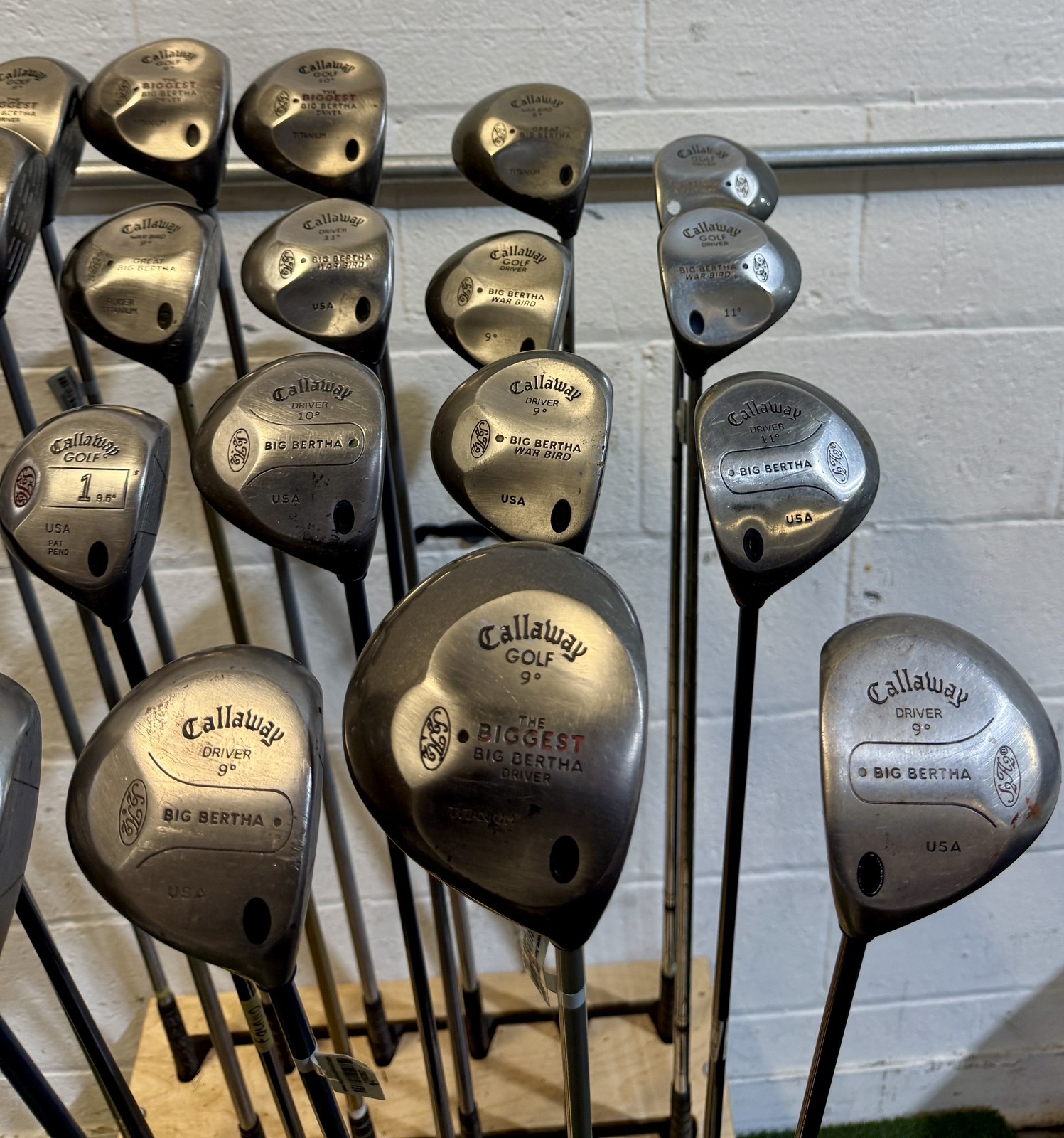 Wholesale Lot of 30 Golf Clubs - Callaway Warbird Drivers - Various Lofts/Flexes