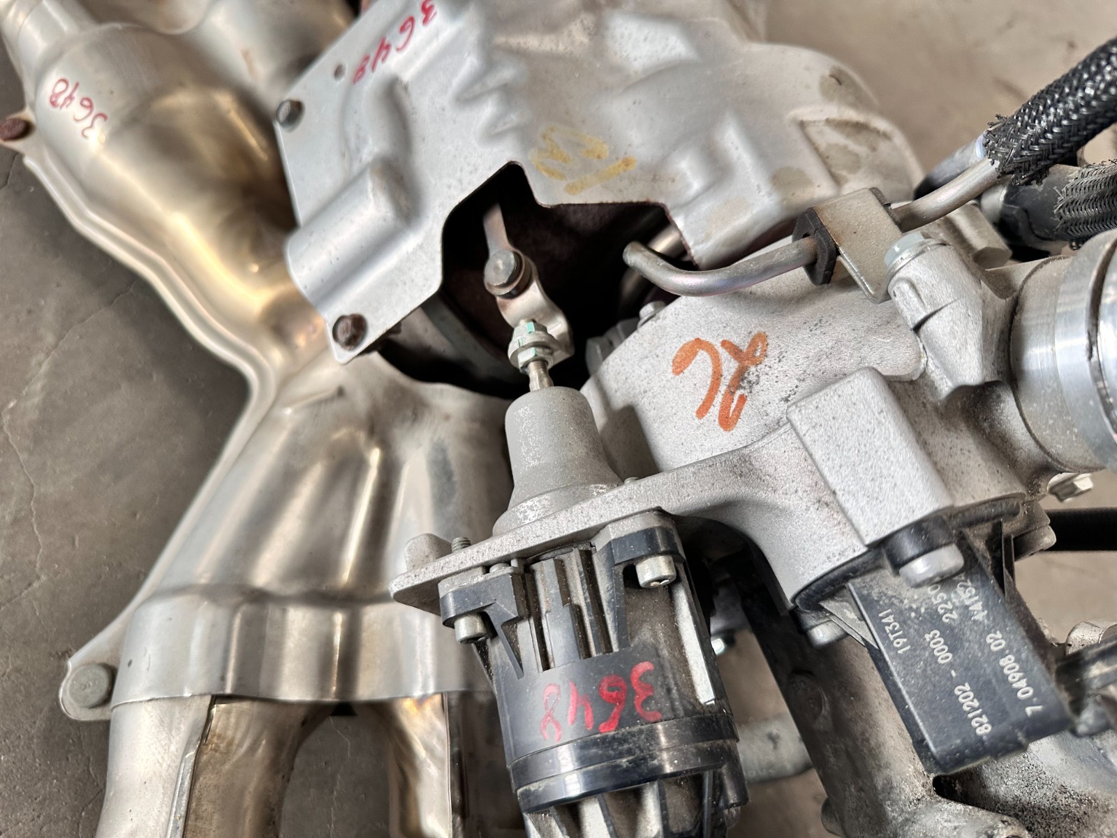 19-25 SUBARU ASCENT TURBOCHARGER EXHAUST MANIFOLD WITH 58K MILES, OEM LOT3648