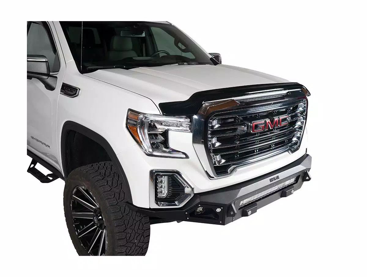 AVS Bugflector Bug Shield Fits 16-18 Chevrolet 1500 2019 Chevrolet 1500 LD Smoke