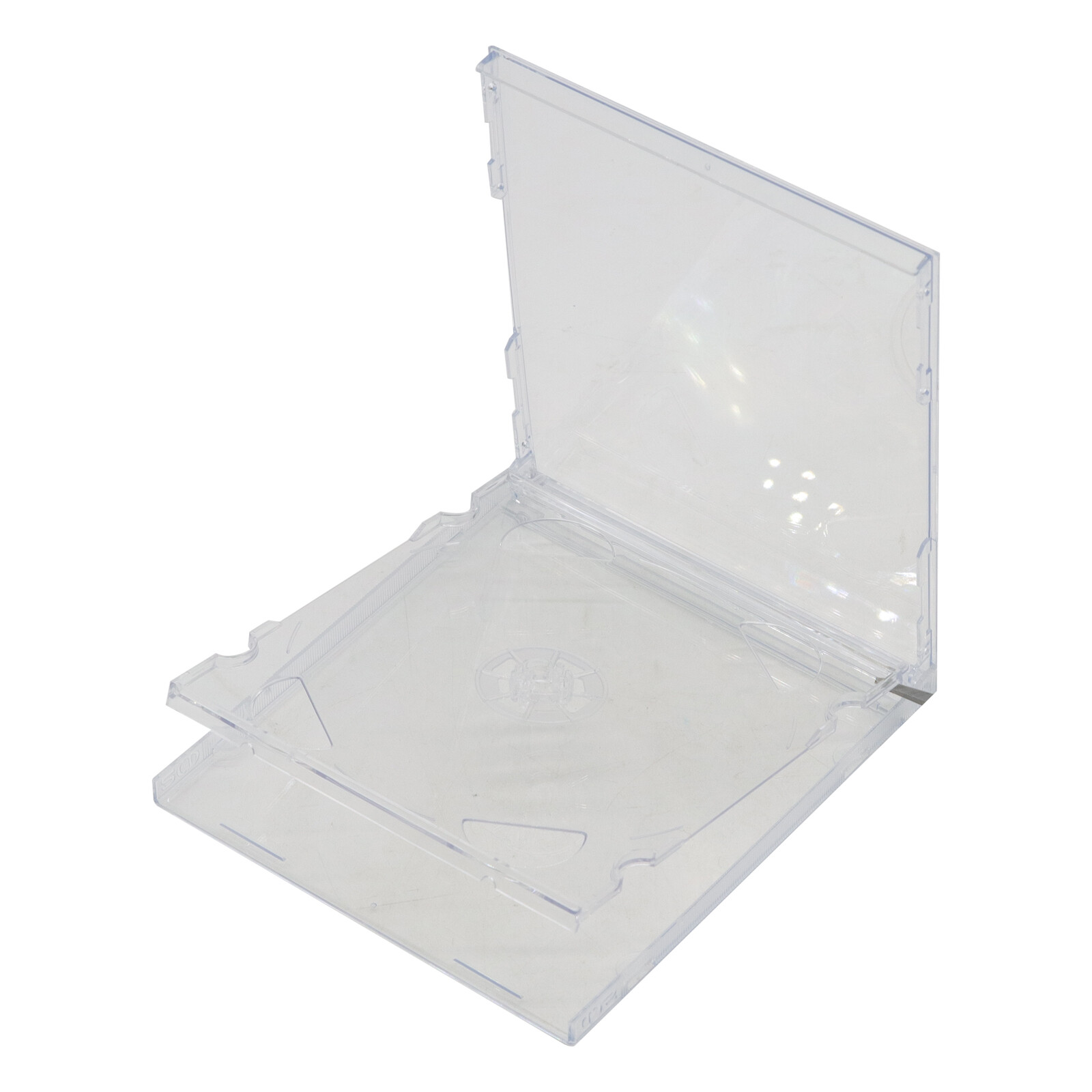 1x STANDARD Double CD Jewel Case 2-Disc with Tray 10.4mm (2 CD) Lots Clear Cover