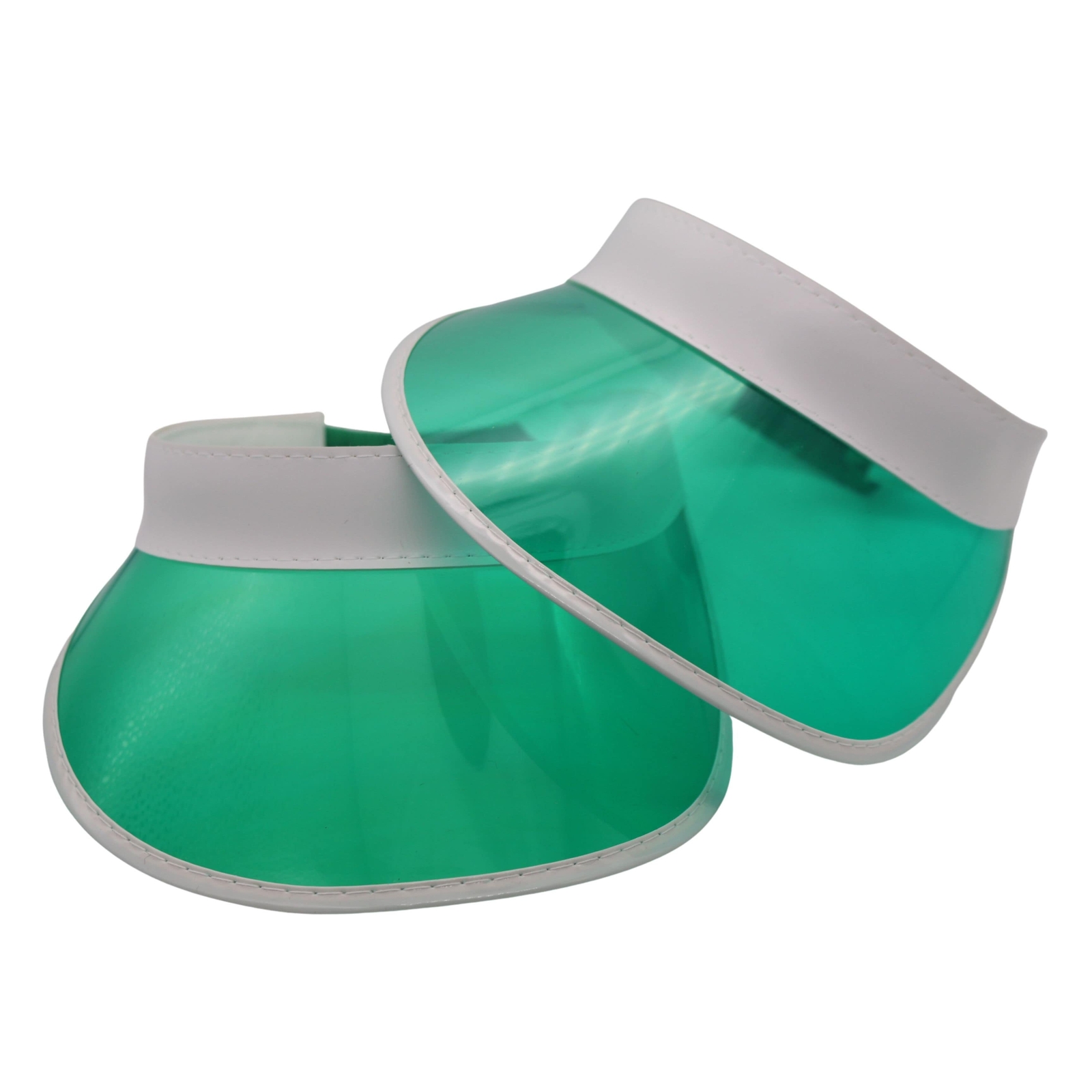 Green Plastic Casino Poker Visor Dealer Costume NEW (ll)