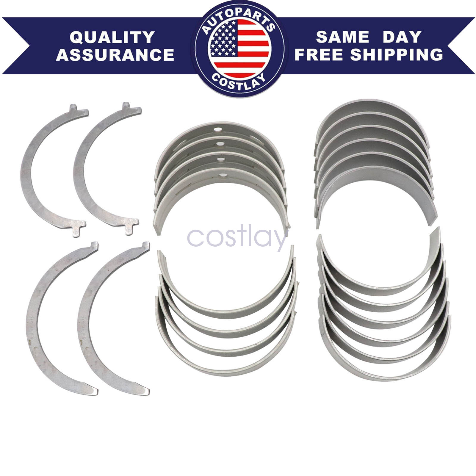 For Ram 1500 Jeep Grand Cherokee 3.0L Diesel 68229163AA Crankshaft Bearings Kit