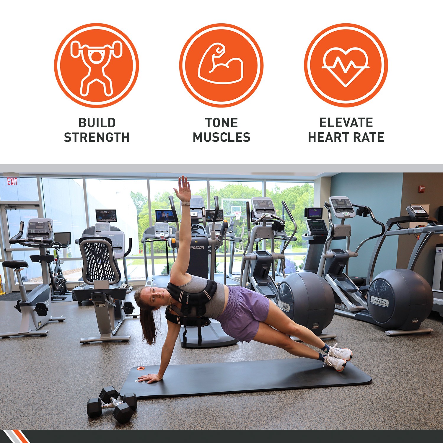 Body Sport Weighted Vest - 5lb/10lb/15lb/20lb/25lb/30lb - Fitness Vest with