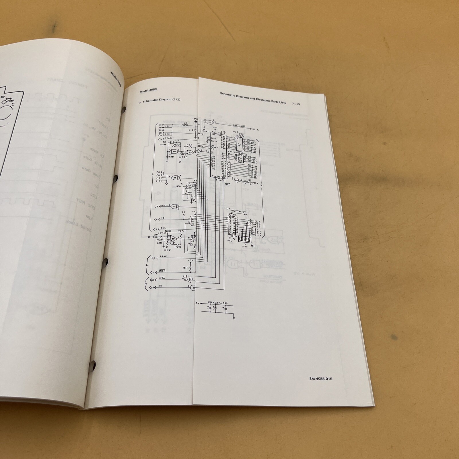 YEW ER250 (MODEL 4088) HYBRID RECORDER INSTRUCTION MANUAL GUIDE BOOK
