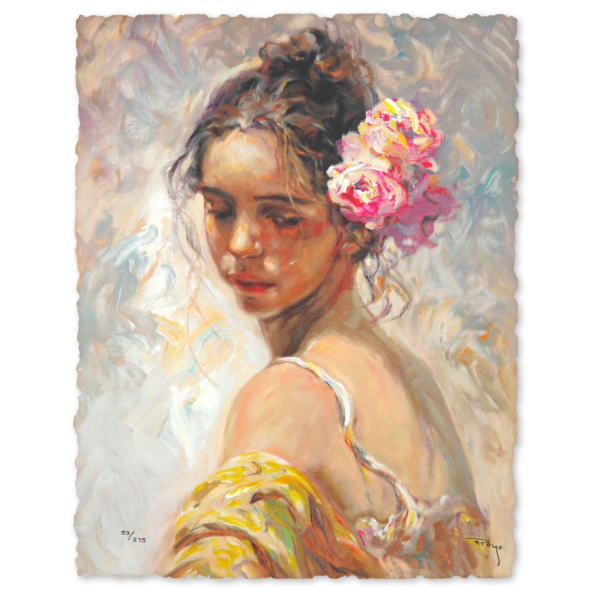 Royo- Serigraph "La Perla"