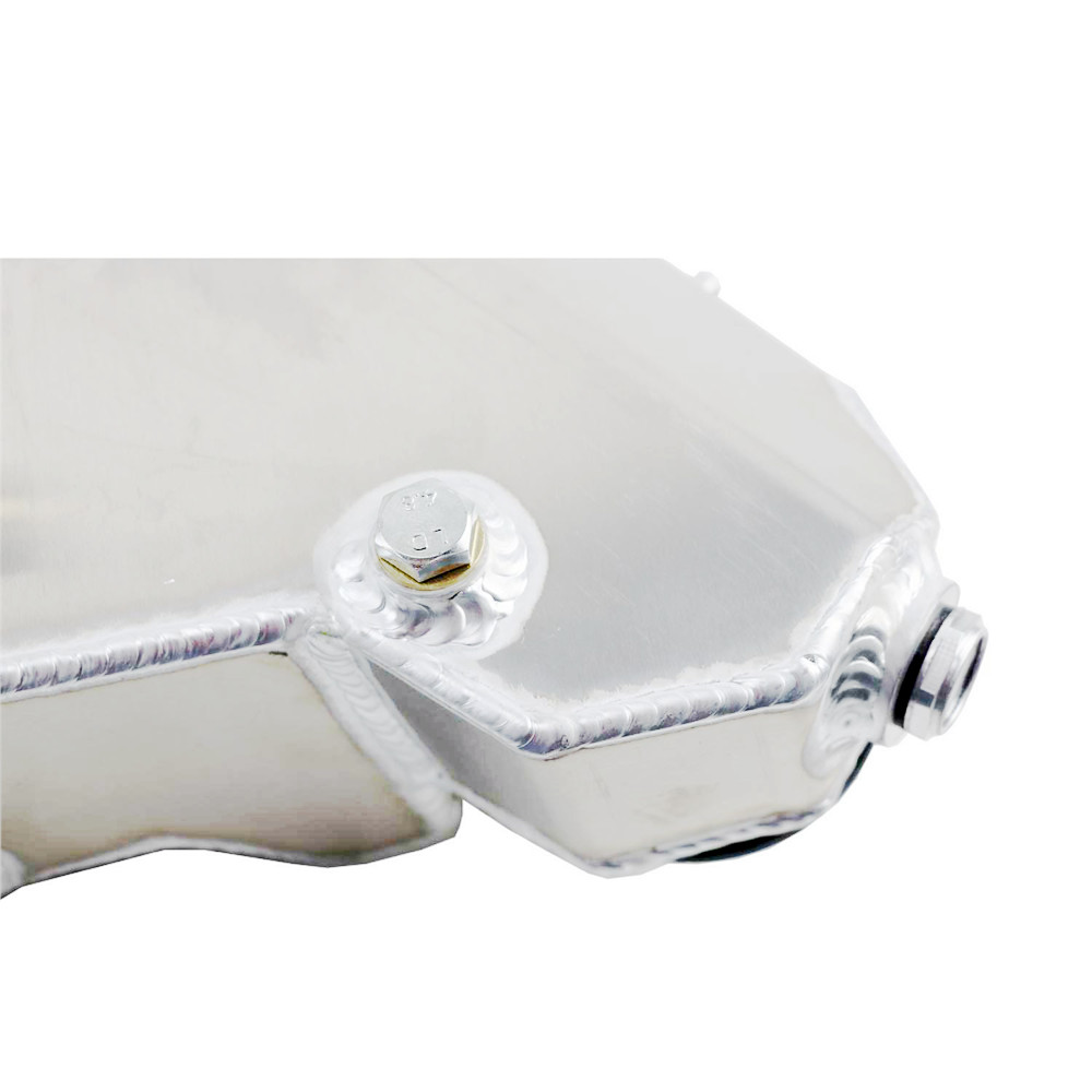 ASI Aluminum Overflow Tank Bottle for 2003-07 Ford 6.0L Powerstroke F-250 F-350