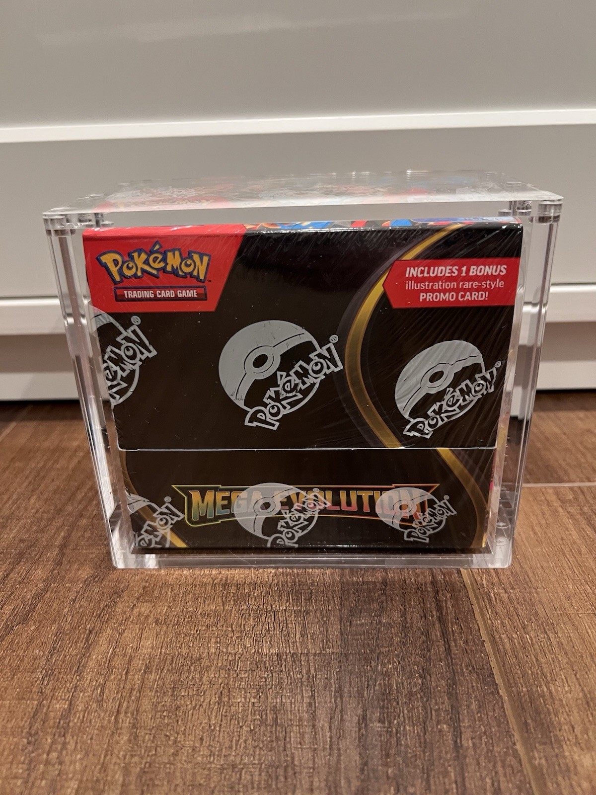 Pokemon Magnetic Booster Box Acrylic Case! Pokémon Card Protective Display!