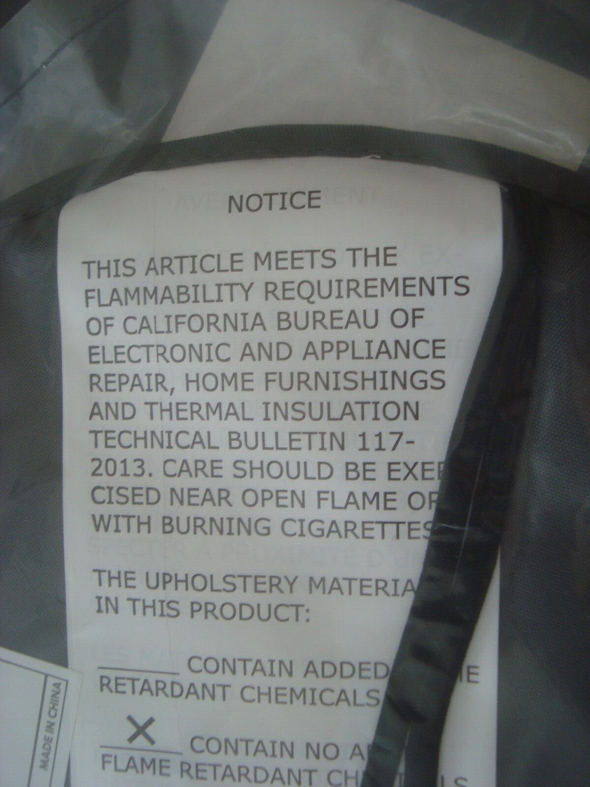 IKEA BENO Chair Pad Outdoor Round Gray Cushion w/ Ties 13 3/4 " Seat Pad - NEW