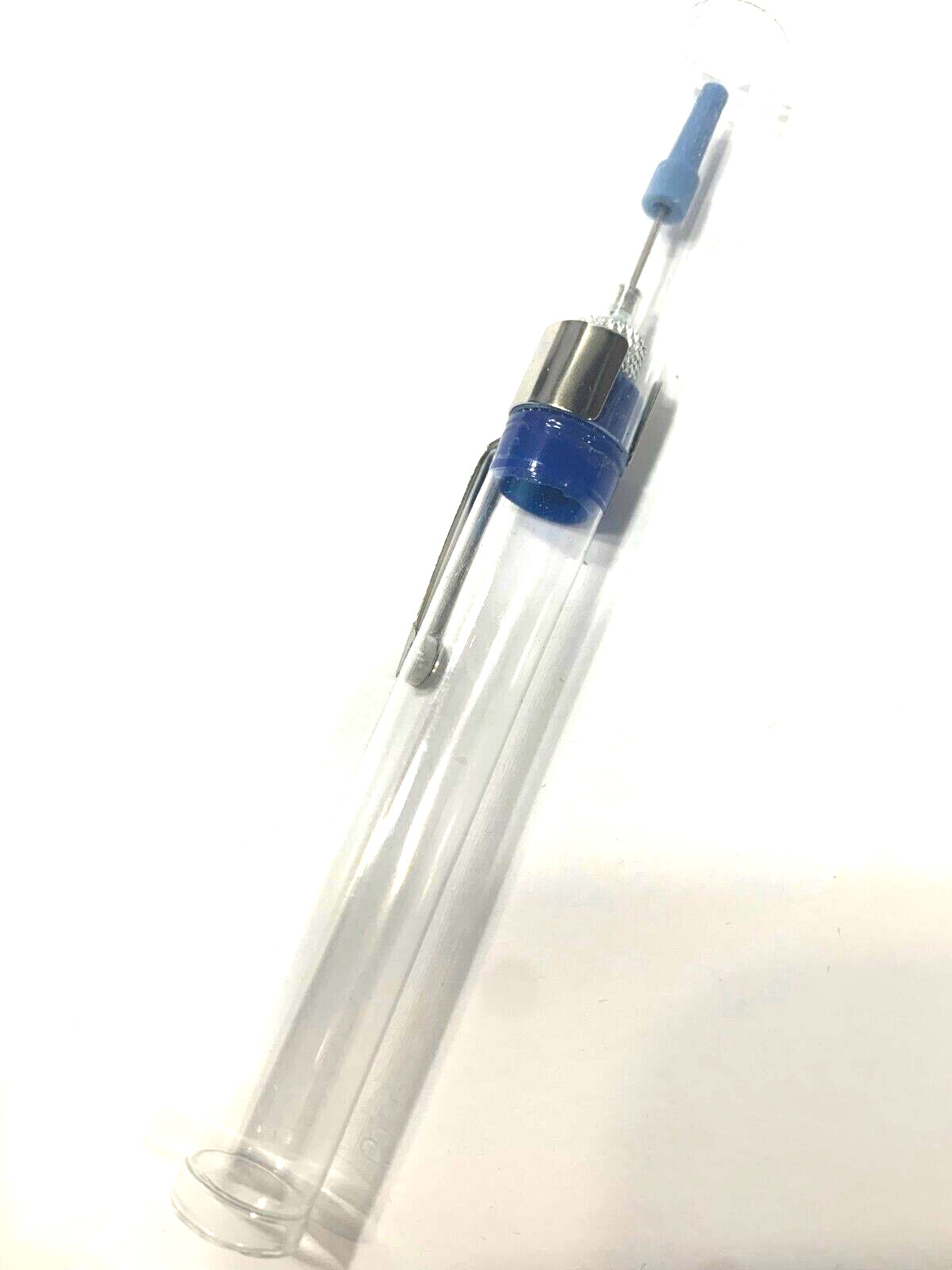 2pc- Refillable Precision Needle PinPoint Oiler(Empty)w/Pocket Clip USA