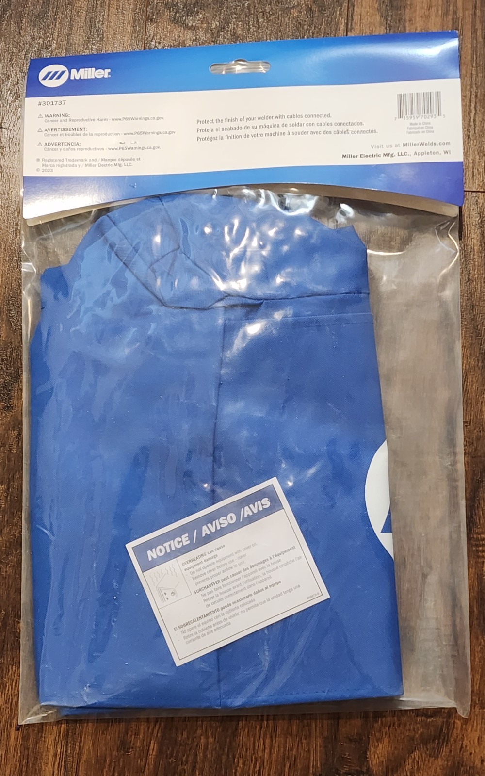 Miller Protective Cover 301737 For Millermatic 142/211 Pro