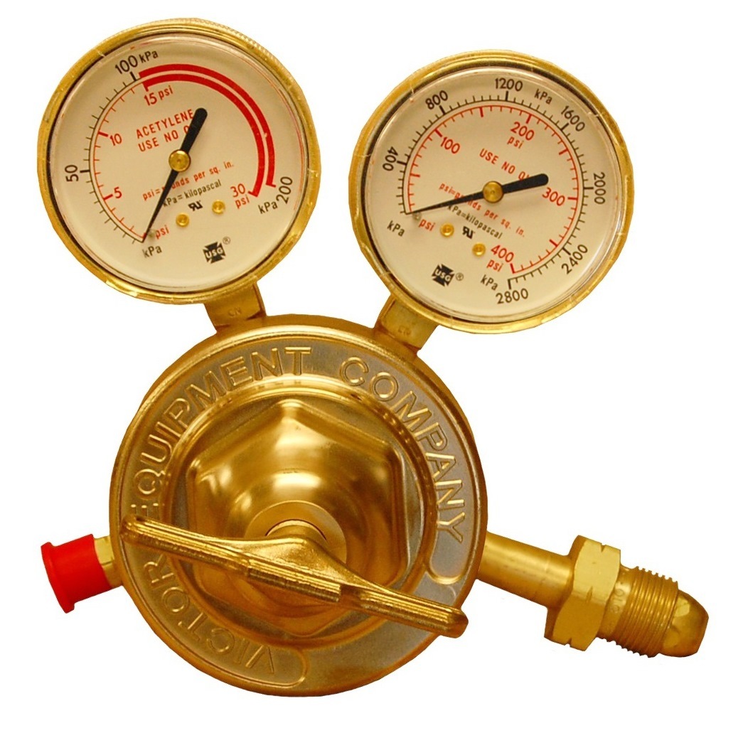 0384-0807 Victor Journeyman 450 Torch Kit Set With Regulators CA2460 315FC SR450