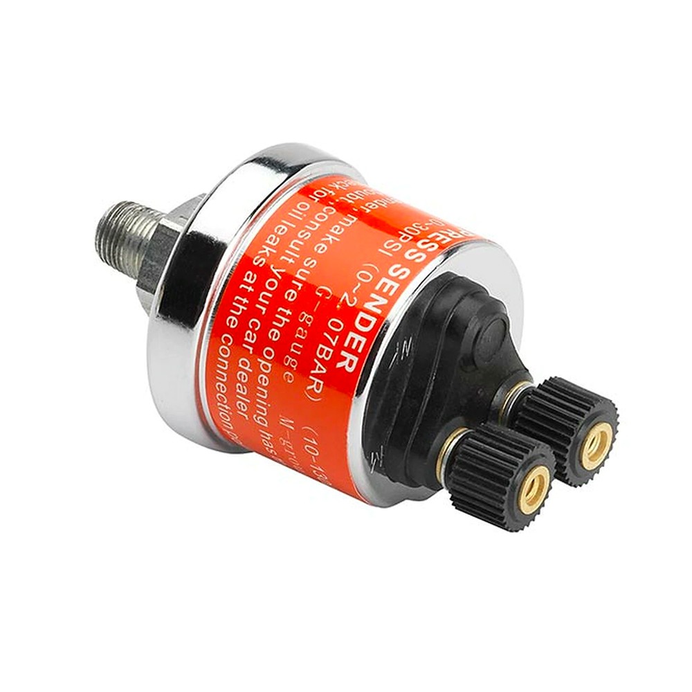 GlowShift Replacement Pressure 2 Post Sensor Sender for 30 Fuel Pressure Gauges