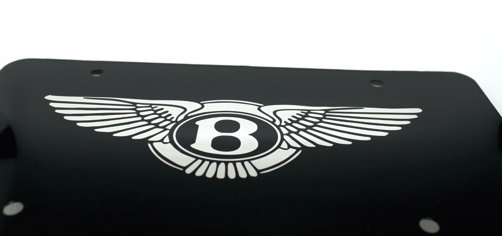 BENTLEY License Plate - Custom Made of Stainless Steel Metal