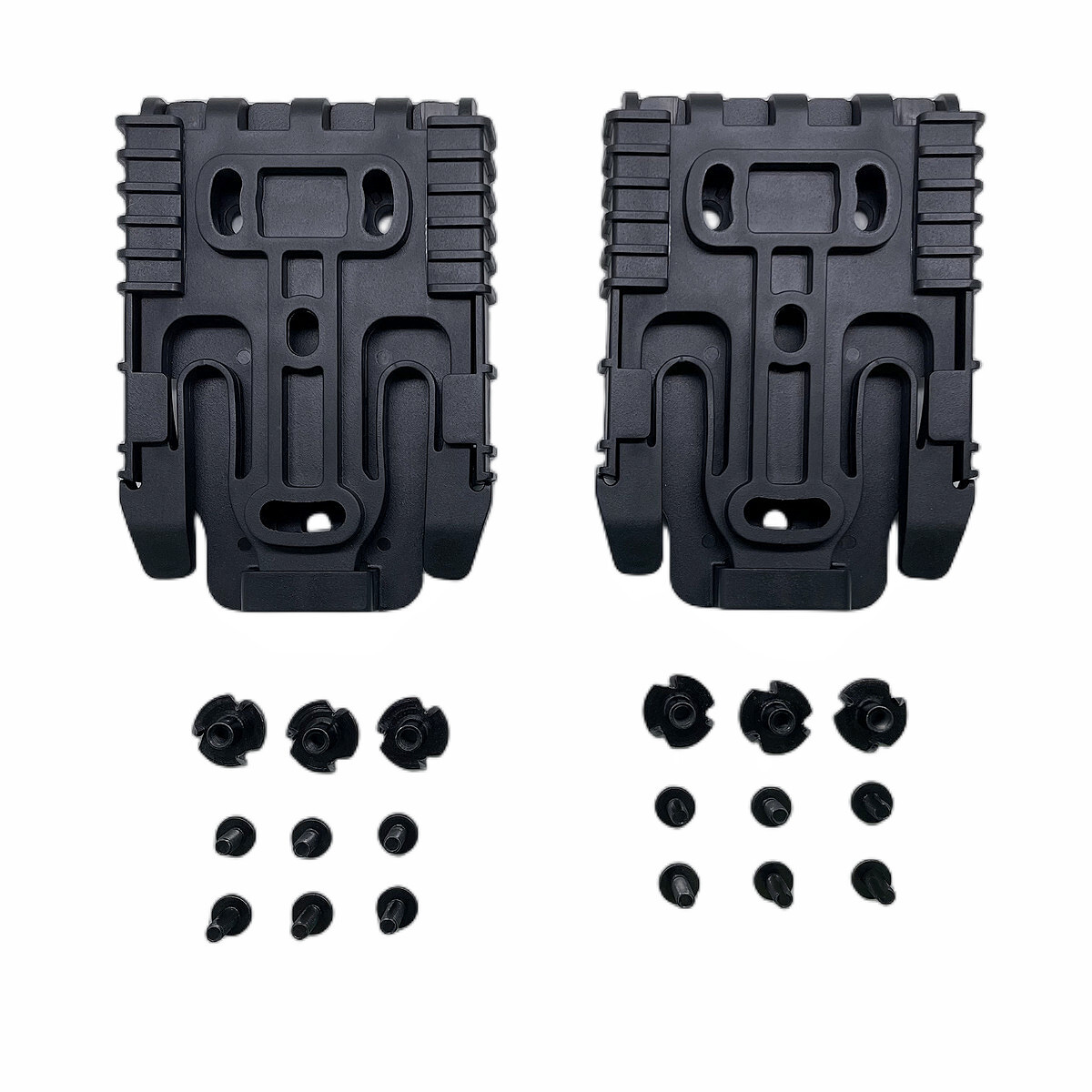 Fit Safariland Duty Holster Quick Locking System Kit with 2 QLS-19 & 2 QLS-22