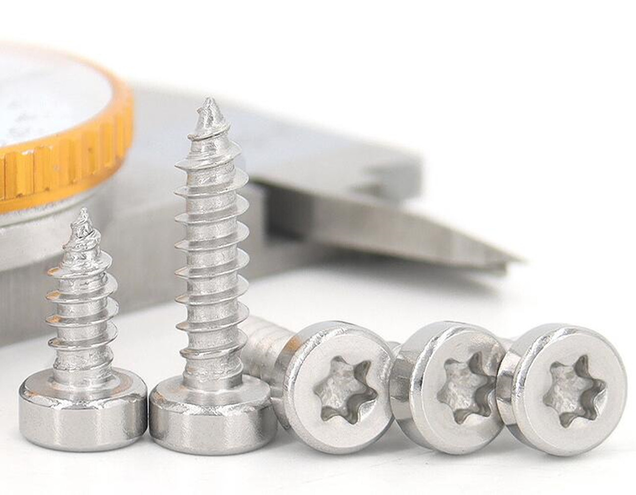 304 Stainless Steel Torx Cap Head Self Tapping Screws With Low Head M2 - M6