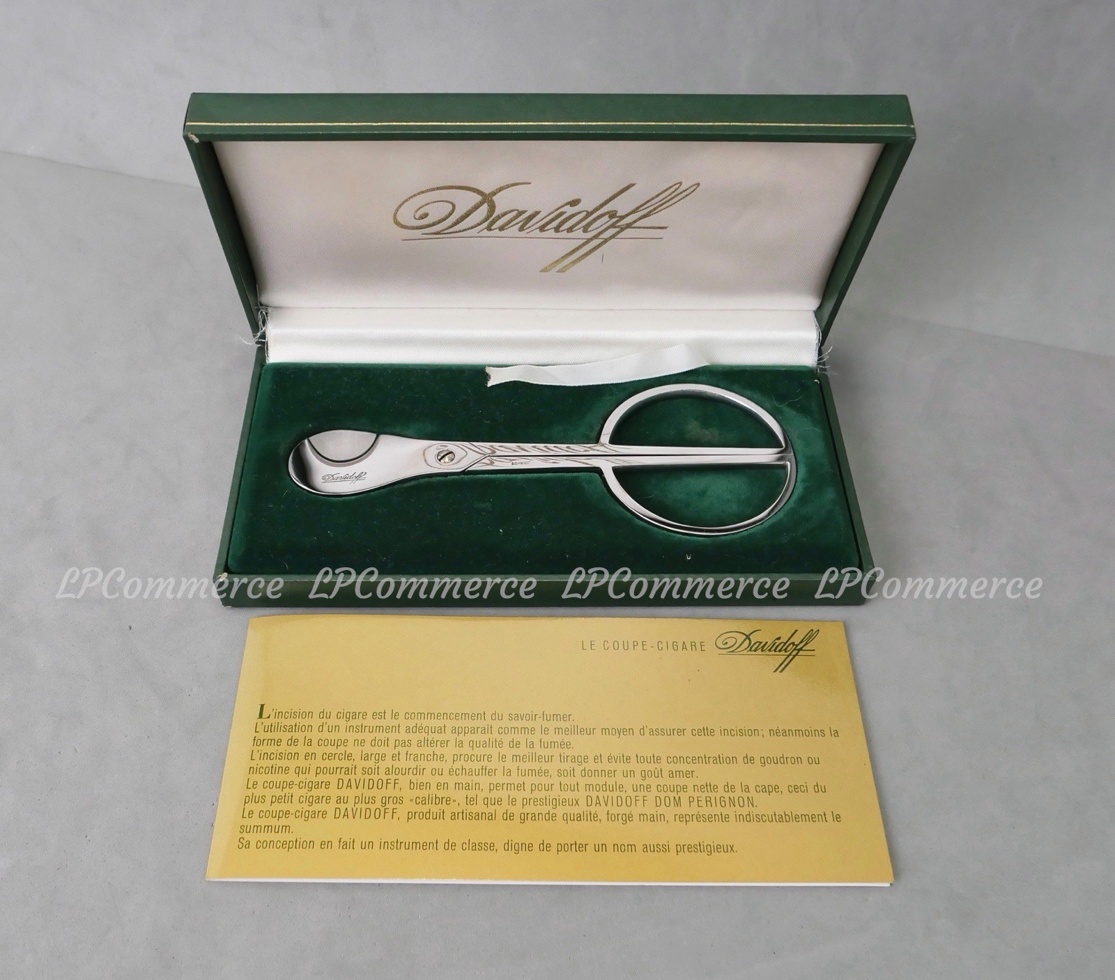 Davidoff NOS Cigar Cutter Box Cigar Phobics Cigar