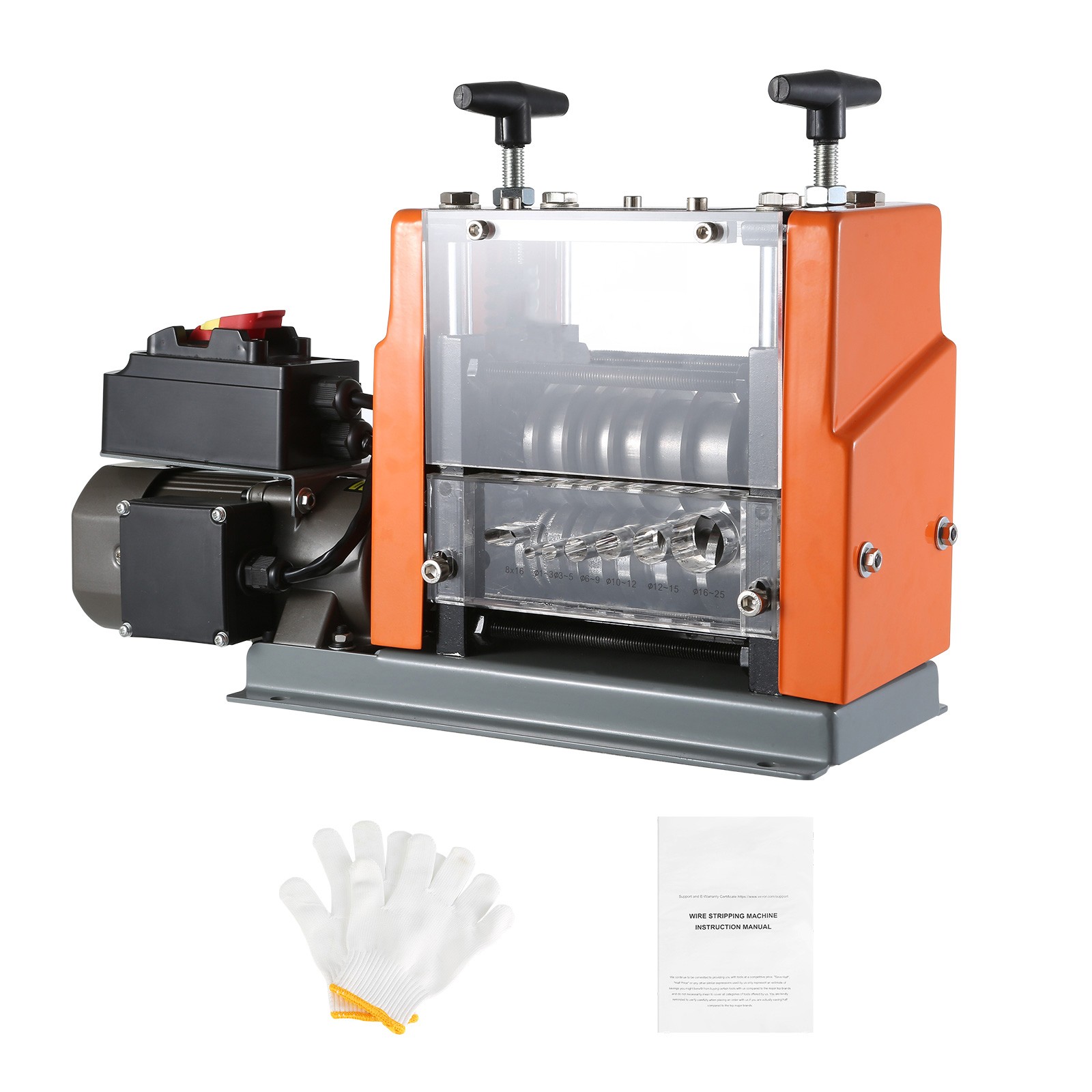 Electric Wire Stripping Machine Copper Cable Stripper 0.06''-0.98'' 60 W