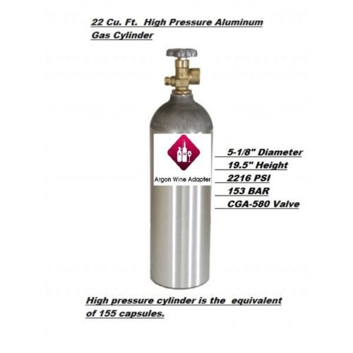 Argon Wine Adapter® w/ Regulator and 10ft hose for use with Vinotemp