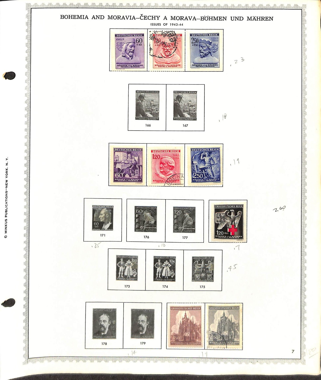 Czechoslovakia Stamp Collection on 50 Scott International Pages, 1918-1967 (BB)