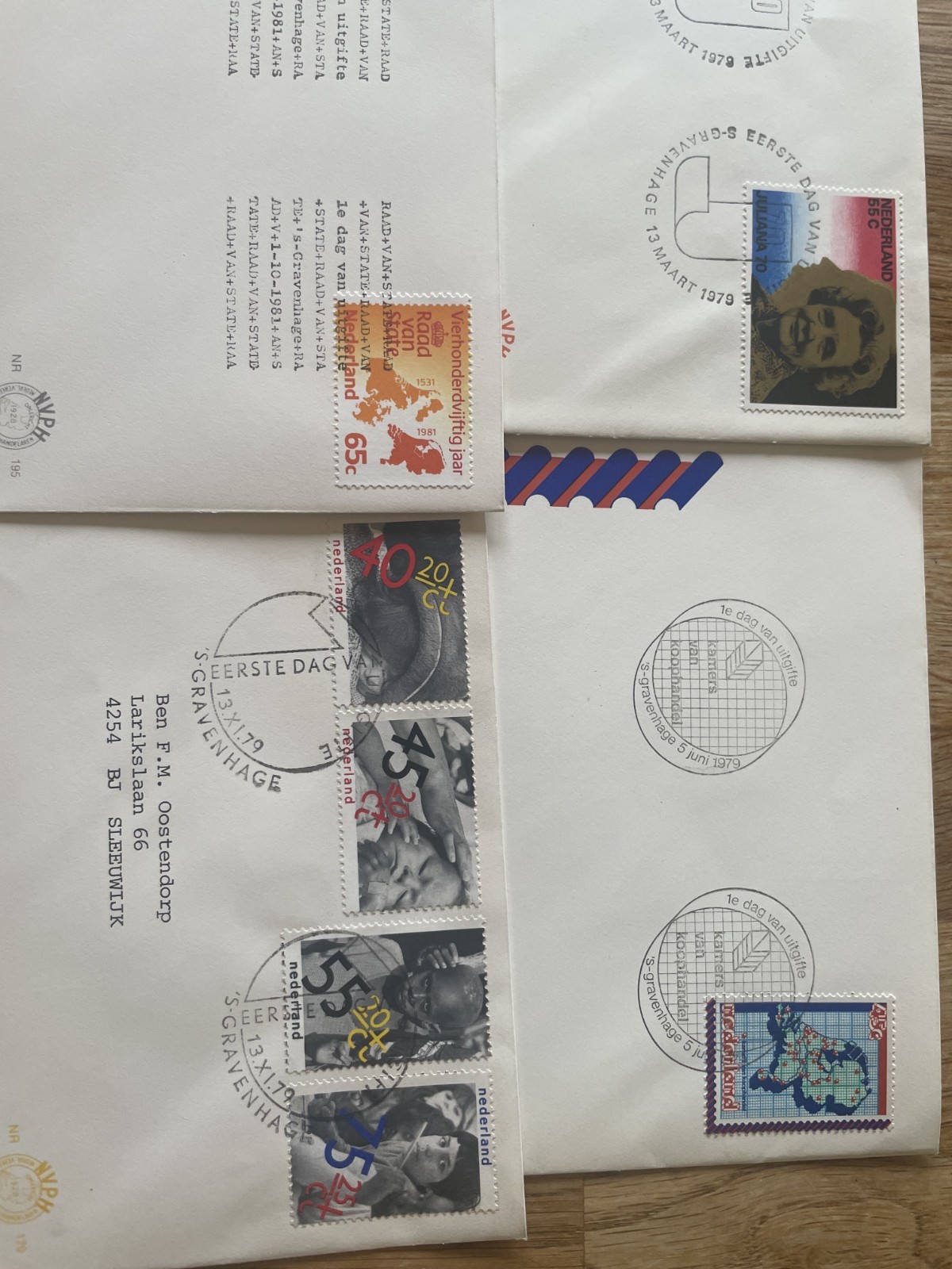 Netherlands 40 different FDC covers E160-199 from 1970's period very tidy