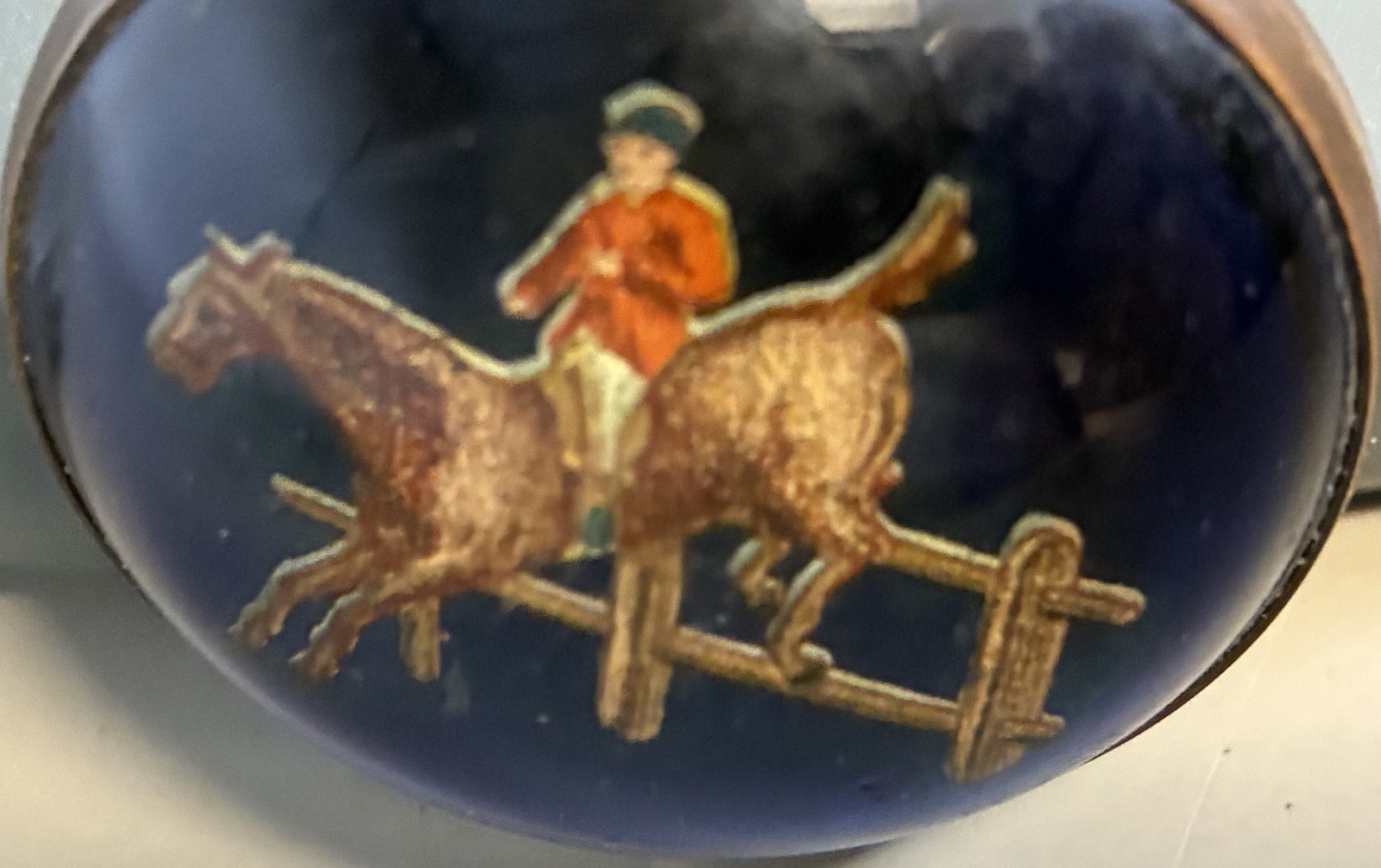 Two Antique Bridle Rosettes