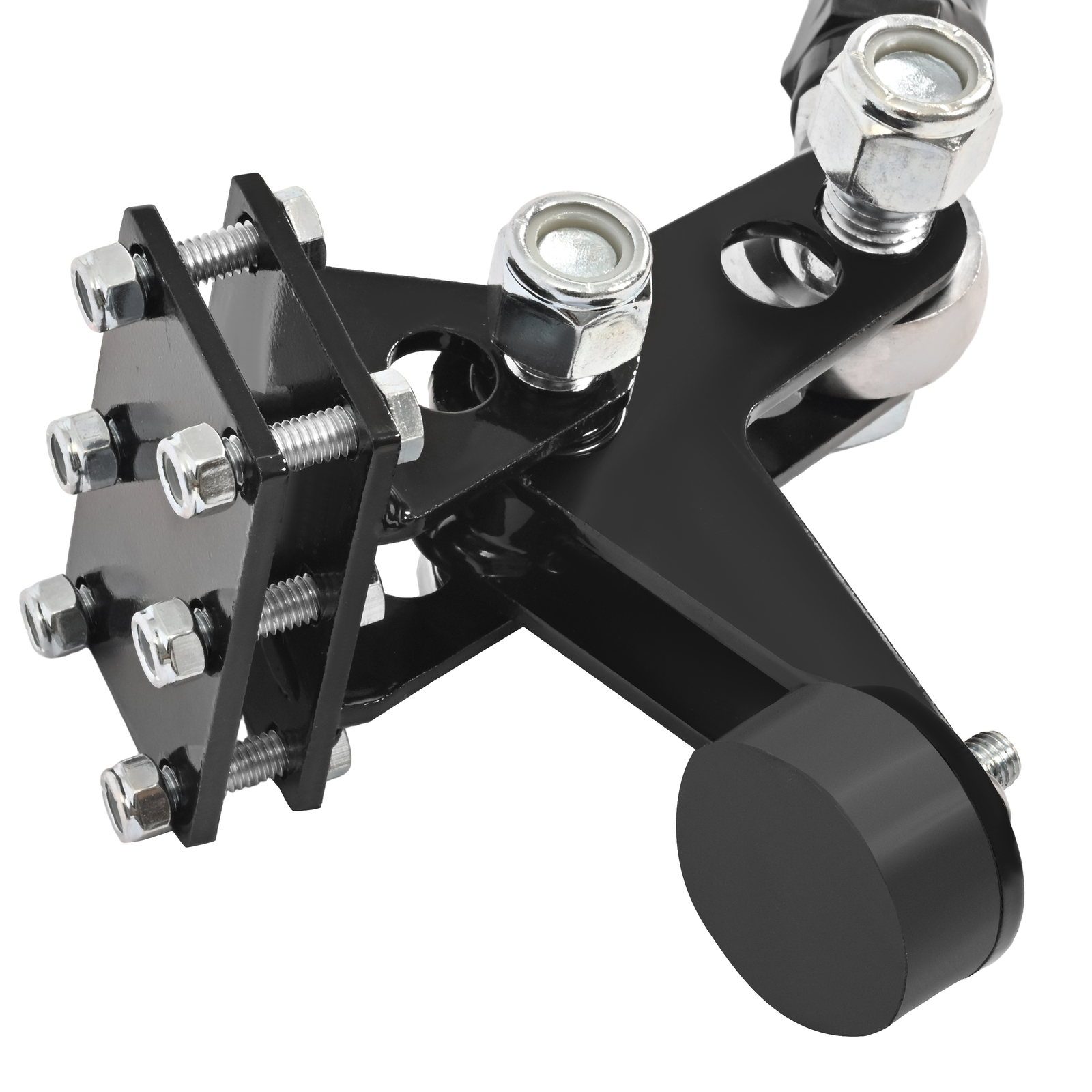 Black Truck Traction Bars For Chevy Silverado/GMC Sierra 1500 1988-2024