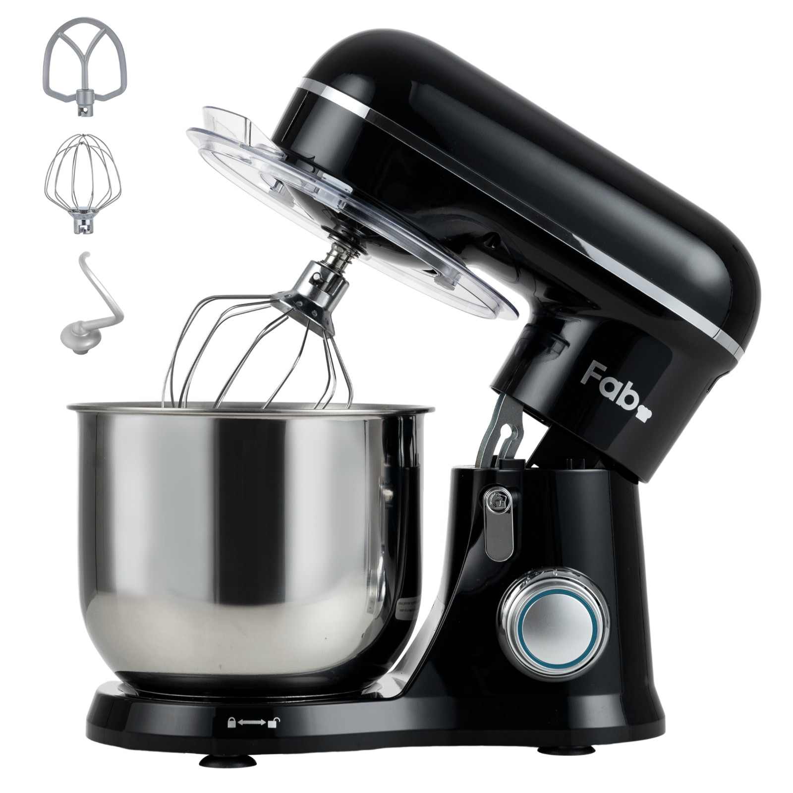 FAB 3.8QT Stand Mixer 10-Speed 300W 3-IN-1 Dough Mixer New product discount