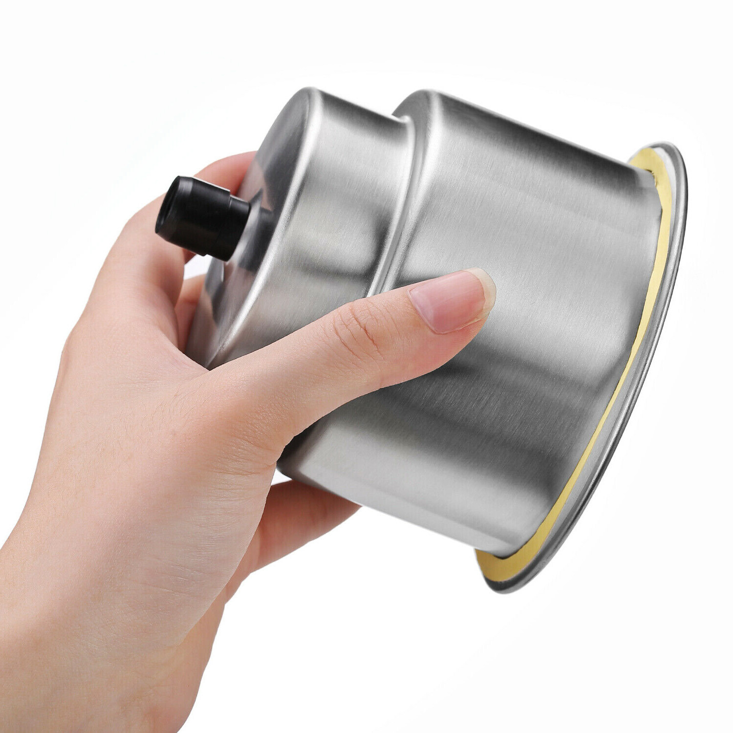 2x Stainless Steel Cup Drink Holders for Marine Boat Car Truck Camper RV w Drain