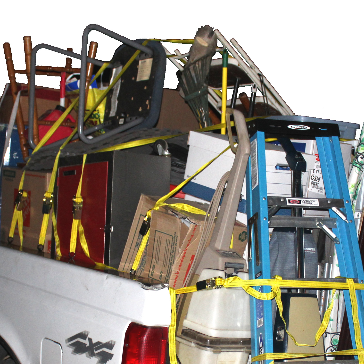 Yellow Jacket 13’ Ratchet Tie Down Capacity Strap Tool Car Truck