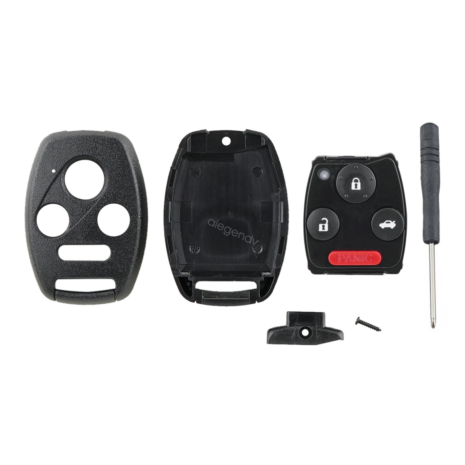 2 For 2009 2010 2011 2012 2013 Honda Accord - Remote Key Fob Uncut Shell Case