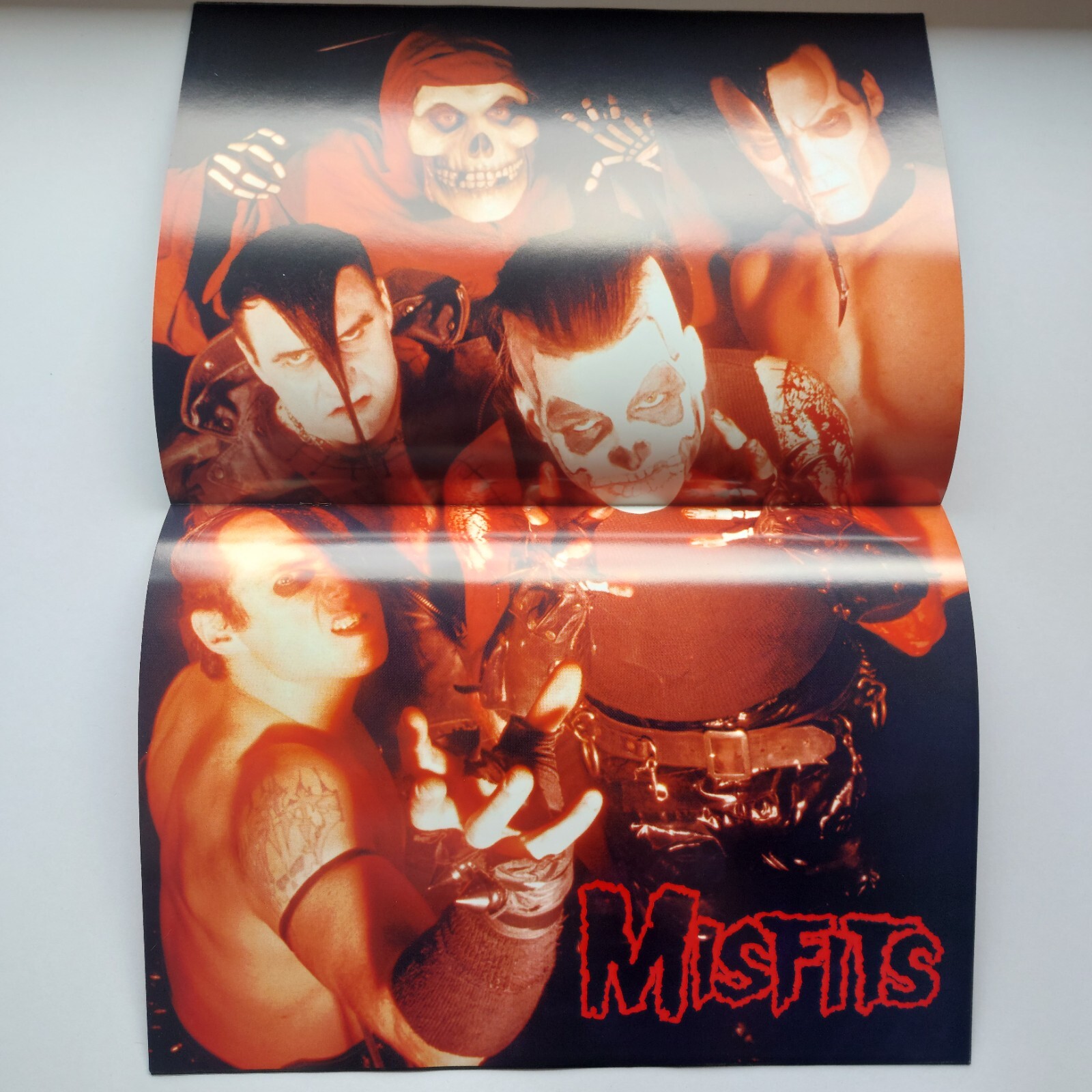 VTG Misfits Signed Concert Tour Program Autographed Evil Live Tour Book 1998