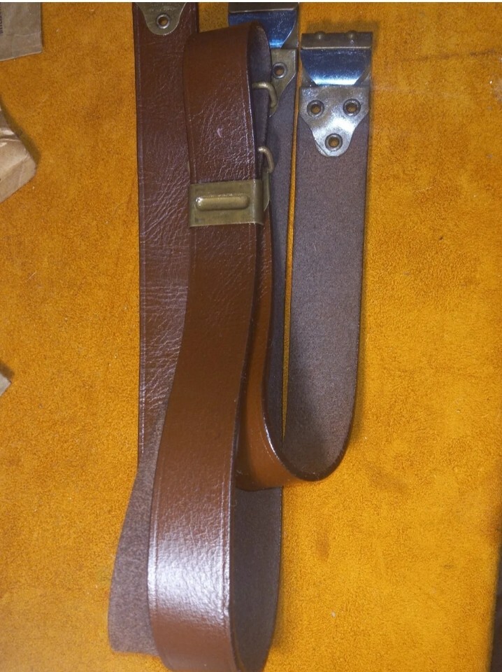 M1 Garand M1C M1D Kerr Leather Sling No Buckle