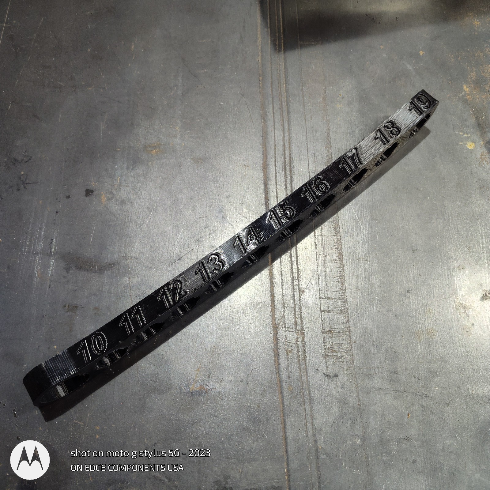 Socket Holder Carrier Crescent X6 3/8 in. Drive Pass-Thru Adjustable Wrench Set